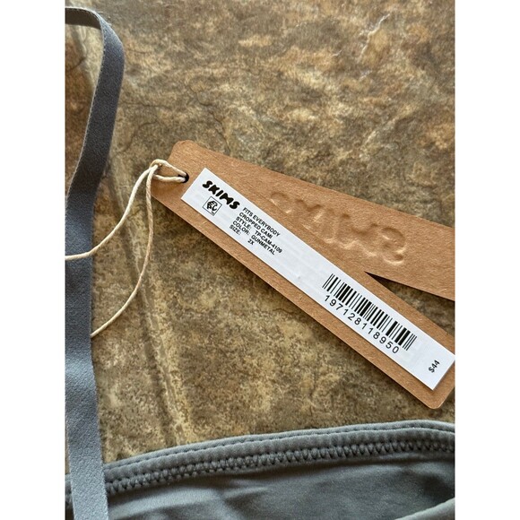 Skims Fits Everybody Cropped Cami Size 2X Gunmetal - Picture 8 of 8